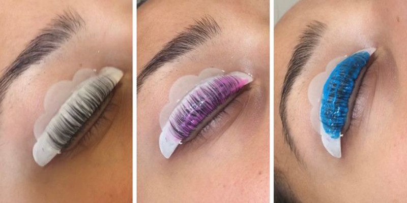 color lash lift
